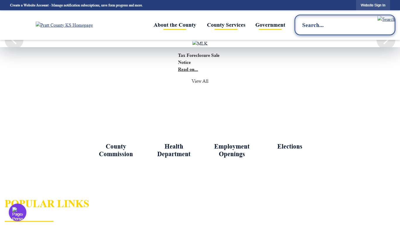 Pratt County, KS - Official Website Official Website
